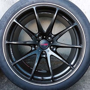 ●鍛造軽量 極太の10.5J！ RAYS レイズ VOLK RACING G25 18x10.5J +25 114.3 5H CB 2本の画像4