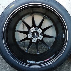 ●鍛造軽量 極太の10.5J！ RAYS レイズ VOLK RACING G25 18x10.5J +25 114.3 5H CB 2本の画像6