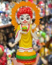 『好きなハンバーガー仏陀』　ミドルスケール　デザイン　おもちゃ　フィギュア　コレクション　アートトイ　ZCWO 　正規品_画像2
