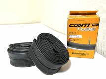 【送料無料特価】29インチ仏式MTB用チューブ Continental MTB29 29×1.75-2.5バルブ長42mm 新品2個セット_画像1