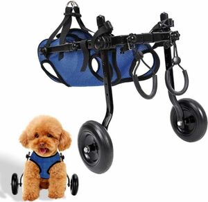 犬用 車いす 車椅子 小型 中型 ペット用 2輪歩行器 リハビリ 介護 老犬 S