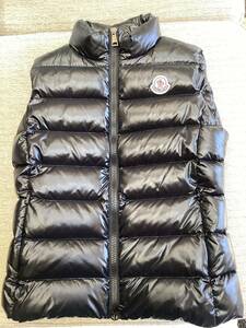 MONCLERモンクレール GHANY GILET ブラック ダウンベストサイズ00 レディース