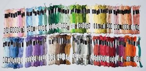 コスモ刺繍糸　25番　125色125本　未使用品　感謝セール！