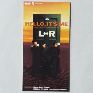 【L⇔R/シングル×1枚】HELLO, IT'S ME、プラケース付(タイトル拡大レンズ有)