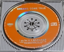【DREAMS COME TRUE/シングル×1枚】go for it !、プラケース付(タイトル拡大レンズ有)_画像6