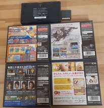 L0113-04　ゲーム機 　NintenDS Lite本体×1個　ソフトまとめ売り×5個_画像2