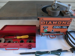 DIAMOND　DBDー16L 100V 6～16mm 鉄筋曲げ機 ミニベンダー
