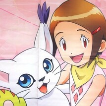 デジモンアドベンチャー 八神ヒカリ&テイルモン B2描き下ろし タペストリー Blu-ray Amazon 購入特典/60サイズ_画像2