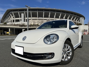 予備検付売切り!! 人気の白!! VW フォルクスワーゲン ザ・ビートル 7速DSGメカトロニクス改修済!! 出品前スロットルボディも新品交換済!!