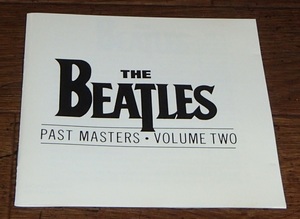 ザ・ビートルズ　The Beatles／Past Masters 2