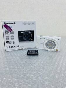 美品☆/Panasonic/パナソニック/LUMIX/ルミックス/デジタルカメラ/本体/コンパクト/1600万画素/ホワイト/DMC-SZ8/0113j