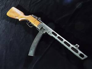 無可動 PPSh-41 短機関銃 35ラウンド-マガジン 実物 新加工 WW2ソ連軍