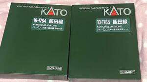 ［未使用品］カトー　Nゲージ　10-1765 クモハ52 (2次車) 飯田線 4両セット　10-1764 クモハ52 (1次車) 飯田線 4両セット