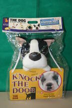 THE DOG フレンチブルドッグ メッセージプレート付きぬいぐるみ 吸盤付き 約20cm French Bulldog 室内用 Knock The Door_画像1