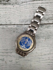 *0601/2208 Doraemon gong emo n..... wristwatch clock stainless steel retro antique rare collection * including in a package un- possible 