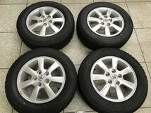 □□ 2401-103 トヨタ アイシス 純正 15in 6J +50 PCD114.3 5穴 ブリヂストン REVOGZ 195/65R15 4本 ノア ヴォクシー エスクァイア_画像1