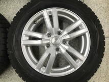 □□2402-7 DUFACT 16in 6.5J +53 PCD114.3 5H ダンロップ ウインターマックス WM01 205/60R16 4本 ノア ヴォクシー ステップワゴン_画像3