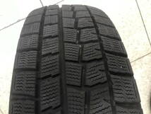 □□2312-NK24 ダンロップ WINTER MAXX WM01 185/60R15 4本／2019年製 7～8分山 スタッドレスタイヤ　アクア フィット ヴィッツ スイフト_画像6