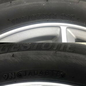 □□2402-16 PREO 15インチ 6J +53 PCD114.3 5穴 ブリヂストン アイスパートナー2 195/65R15 4本 ノア ヴォクシー ステップワゴンの画像10