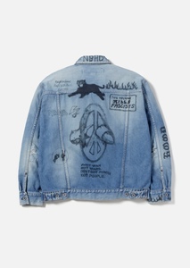 ネイバーフッド FADE DENIM JACKET フェードデニムジャケット Neighborhood SRL サベージ svg savage ルーカー luker 