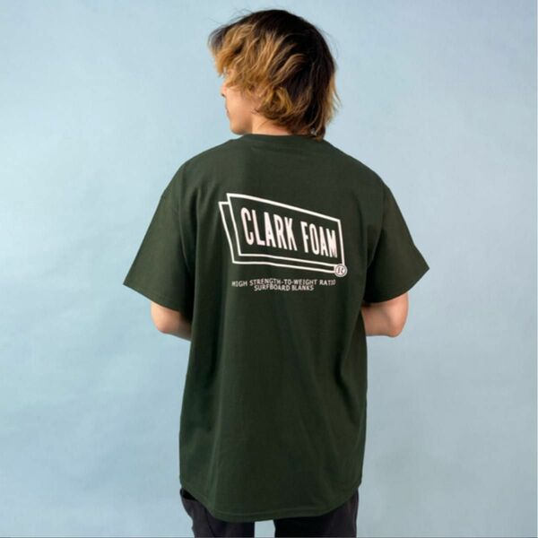 クラークフォームのメンズ Tシャツ CLARK FOAM