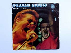 [g058]★UK盤EP★グラハム・ボネット★Graham Bonnet★Night Games★西城秀樹★Rainbow★Alcatrazz★Michael Schenker Group★MSG