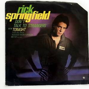 [r084]★US盤EP★リック・スプリングフィールド★Rick Springfield★Don't Talk To Strangers★7inch★7インチ★シングルの画像1