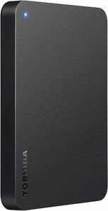 // 東芝 Canvio 2TB USB3.2(Gen1)対応 ポータブルHDD PC/TV対応 外付け Mac ブラック HD-TPA2U3-B/N //