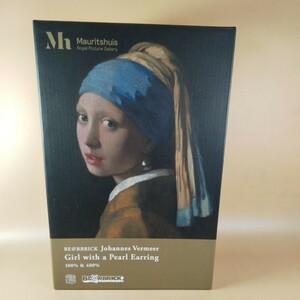 BE@RBRICK Johannes Vermeer Girl with a Pearl Earring 100%&400%