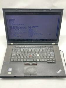 ジャンク品 Lenovo ThinkPad T510　Core i5／メモリ2GB／HDDなし 現状渡し