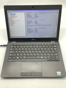 ジャンク品 DELL Latitude 5280 7世代Core i5 メモリ8GB HDDなし カメラ FHD(2024156)