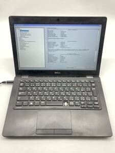 ジャンク品 DELL Latitude 5280 7世代Core i5 メモリ8GB HDDなし カメラ FHD(2024158)