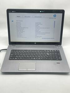 ジャンク品 HP ProBook 470 G2 Core i3／メモリ4GB／HDDなし 現状渡し