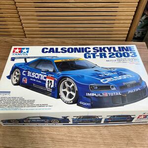 085★デカールなし★説明書なし★TAMIYA カルソニック スカイライン R34 GT-R 2003 （1/24スケール スポーツカー No.272 24272）