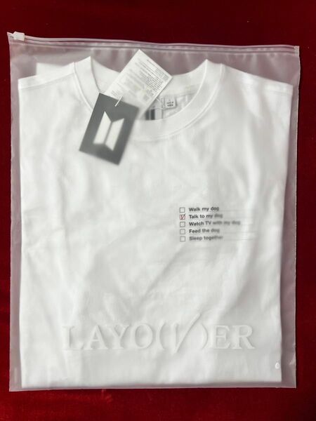 BTS V テテ　Layover Tシャツ Lサイズ