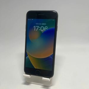 岸170 1円〜 美品【第2世代】iPhoneSE 128GB ブラック SIMフリー MHGT3J/A A2296 Apple 