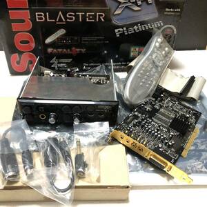 CREATIVE SoundBlaster SB046A X-Fi Fatal1ty Championシリーズ サウンドカード ゲーミング 