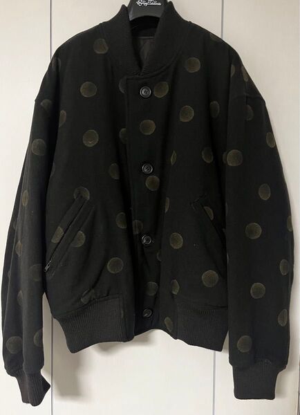 ISSEY MIYAKE ドットデザイン ブルゾン ウール Lサイズ