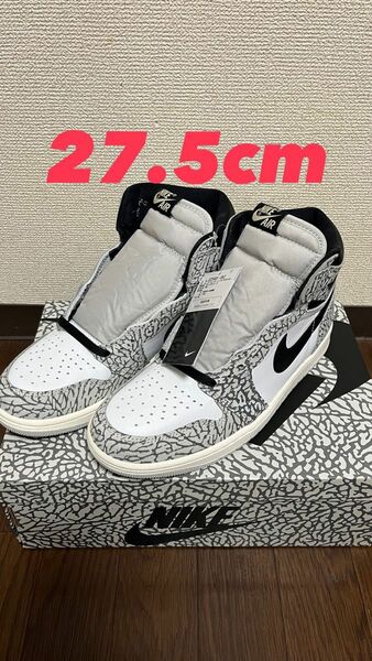 Nike Air Jordan 1 High OG ナイキ エアジョーダン1 ハイ OG "ホワイト セメント"