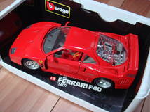 ◆burago ブラーゴ Ferrari フェラーリ F40（1987） 1/18◆_画像2