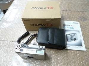 現状品 CONTAX T3 35mm F2.8 T* コンタックス コンパクトフィルムカメラ 箱付き 管理0254