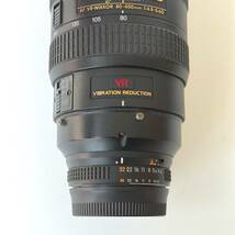 ◆ Nikon ニコン ED AF VR NIKKOR 80-400mm 1:4.5-5.6D ジャンク 一眼レフ カメラレンズ_画像3