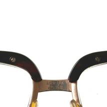 ◆ ローデンストック RODENSTOCK CONSTANTIN メガネ 1/20 10K ヴィンテージ レディース メンズ アイウェア ブローライン 眼鏡_画像6