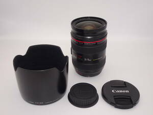 【ジャンク品】Canon 標準ズームレンズ EF24-70mm F2.8L USM　＃129