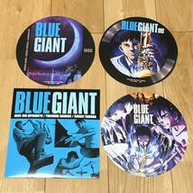 BLUE GIANT ブルージャイアント 7インチレコードジャケット＋イラストカード3枚セット Loppi・HMV限定セット 宮本大 沢辺雪祈 玉田俊二_画像2