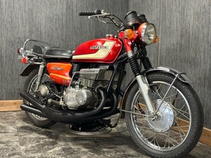 ノンレストア 初期型 GT380 車検付 ノーマル車両 新品 チャンバー付属 GT550 GS400 マッハ 750SS 500SS H1 H2 KH RX350 DX250 RD400