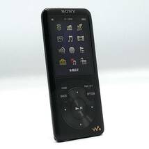 ◆◇バッテリー良好！　外観美品！　バックライト△ SONY WALKMAN NW-S756 32GB ブラック系◇◆_画像1