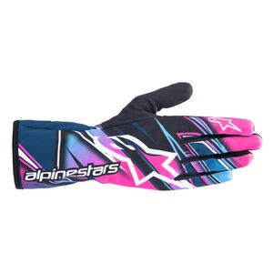 alpinestars(アルパインスターズ) カートグローブ TECH-1 K RACE V2 COMPETITION GLOVES Sサイズ 3035 FUCHSIA CYAN WHITE