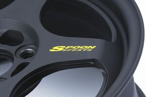 SPOON スプーン ステッカー01/イエロー FOR SW388