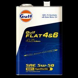 GULF ガルフ エンジンオイル FLAT 4&6 5W-50 20L X 1本 100%合成 ポルシェ Porsche 水平対向エンジン専用